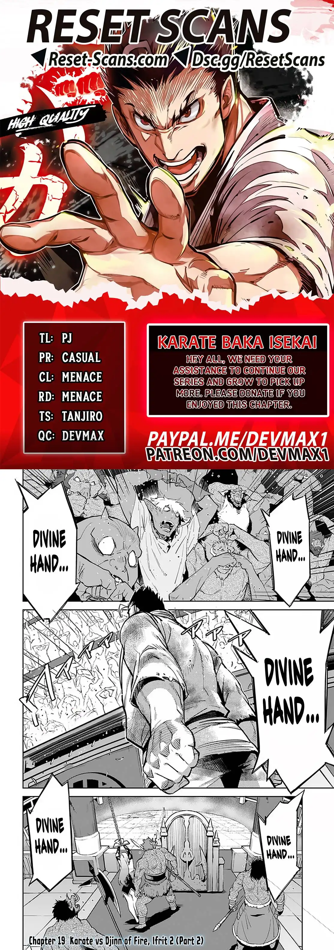 Karate Baka Isekai Chapter 19.2 1